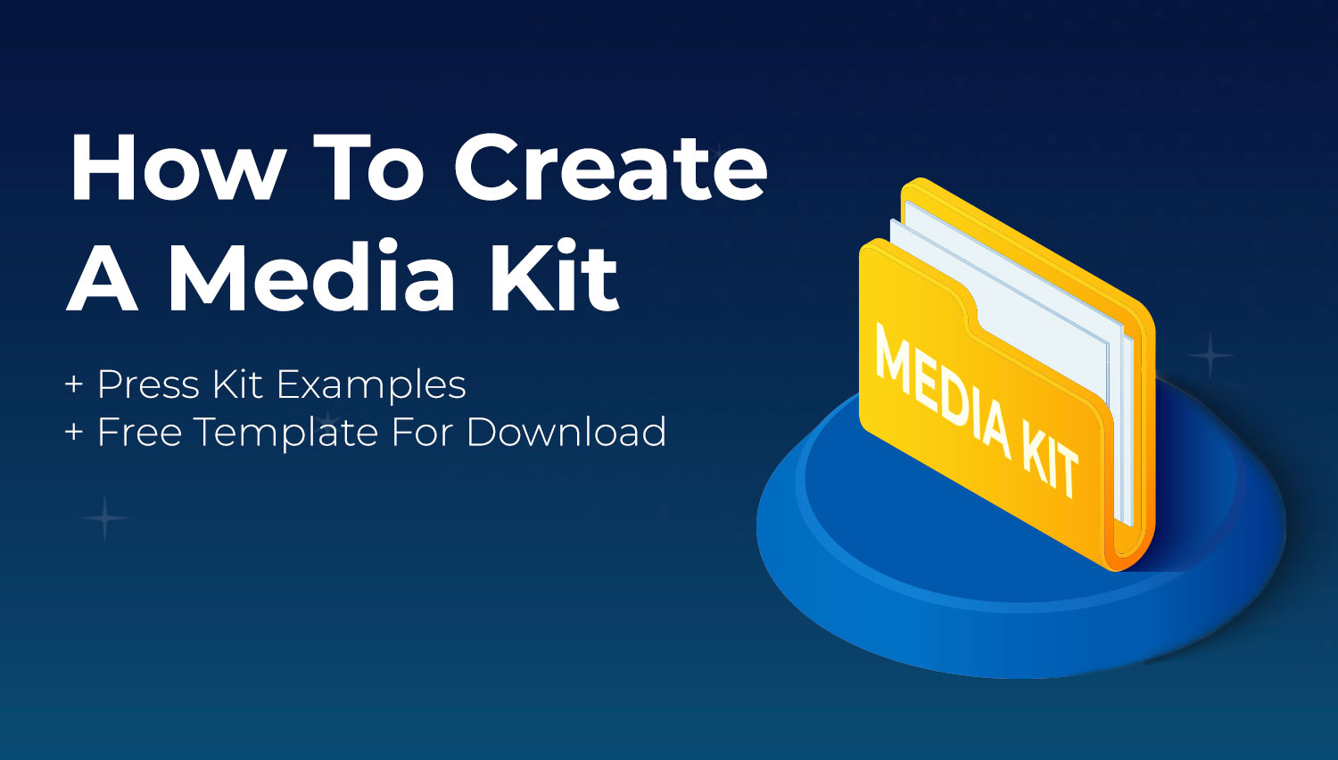 How To Create A Media Kit Press Kit Examples Free Template 